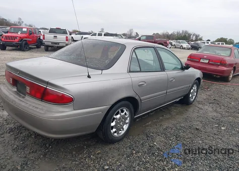 1998 Buick Century Custom z USA, uszkodzony, nr VIN 2G4WS52M2W1561620